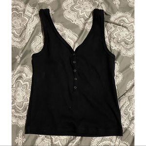 NWOT Ribbed Knit Crop Tank